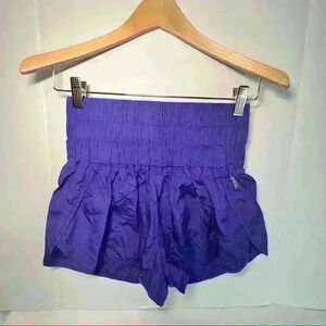 FREE PEOPLE Movement The Way Home Short Electric Colbalt Blue Purple Sz S Active